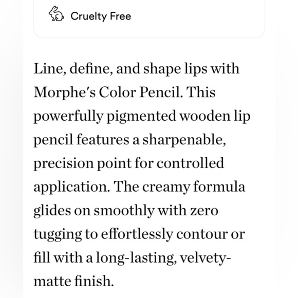 Morphe “Trendsetter “ Lip Liner NEW - Picture 4 of 4